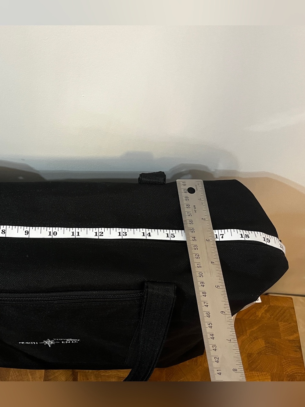 EUC North End Black Travel Duffel Bag, Sport bag weekends, Versatile Carryal - Picture 13 of 15
